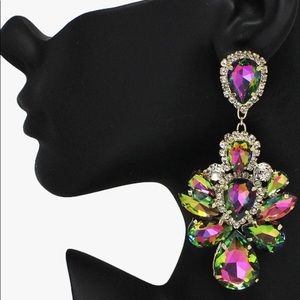“Queen Of Everything” Rhinestone Earrings